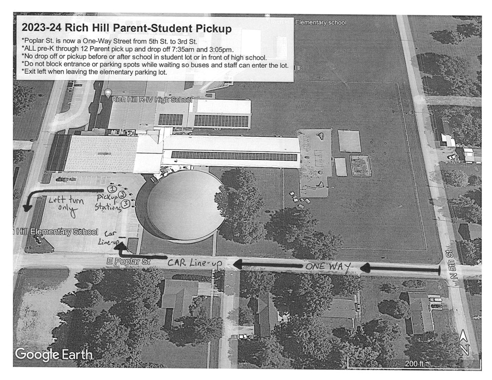 2023-24 Parent Pickup and Dropoff Pattern