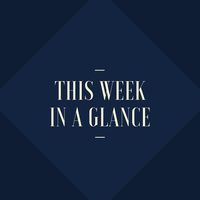 This week in a glance