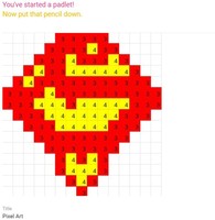 Pixel Art Using Conditional Formatting