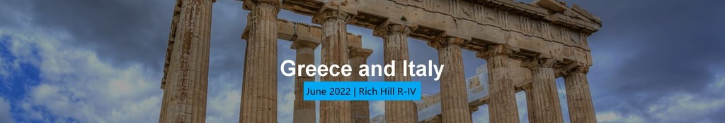 Greece & Italy Trip 2022